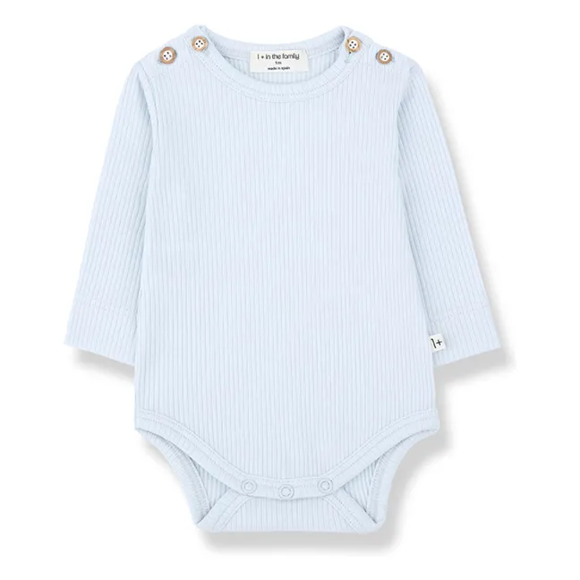 Body a coste Aram | Azzurro fiordaliso