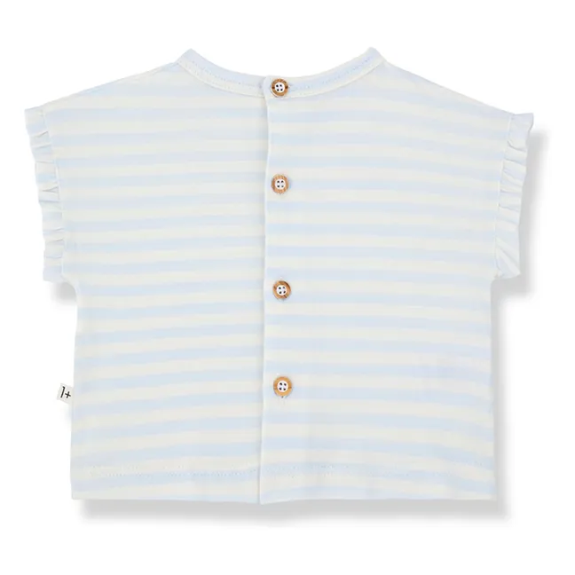 Collants Pointelle Naina | Bleu pâle