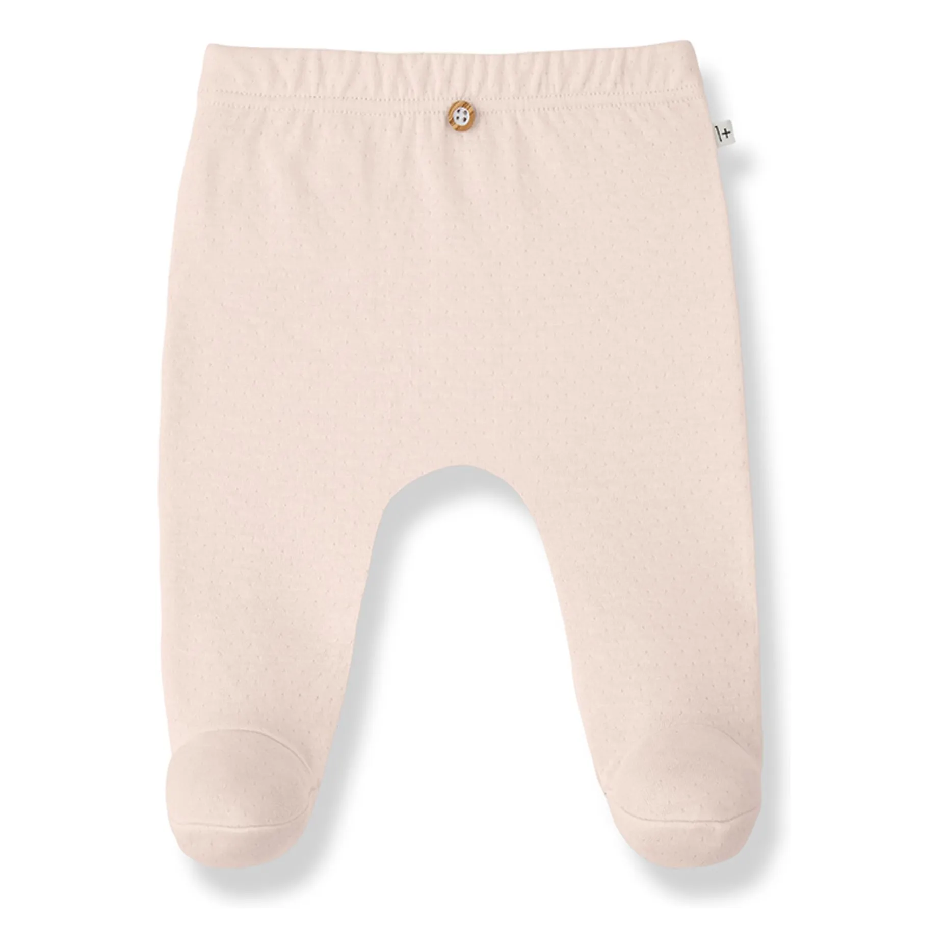 1+ In The Family Beige Pink Pointelle Naina Tights