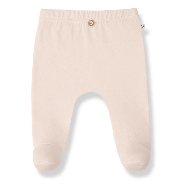 Leotardos Pointelle Naina  | Beige rosado