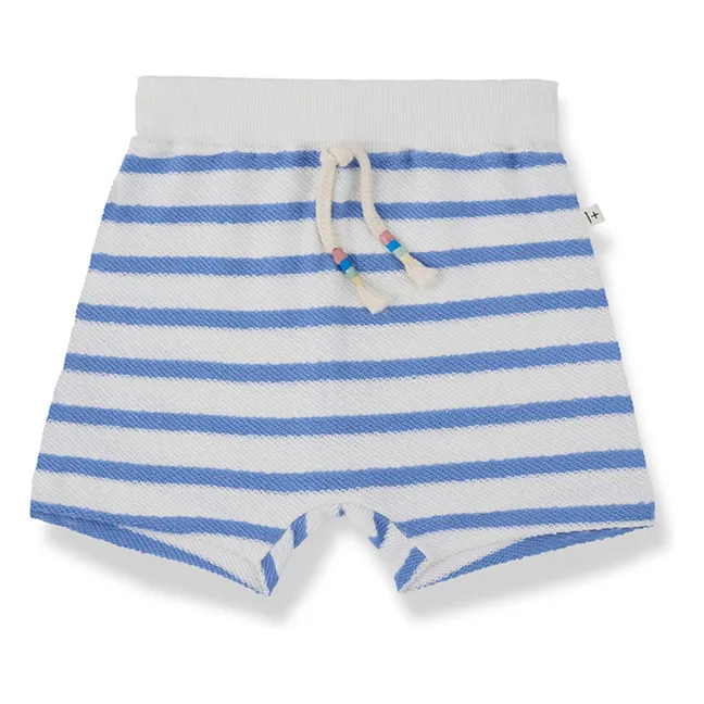 Short Montgri Rayé | Bleu ciel