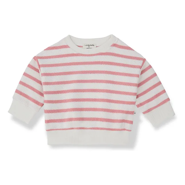 Striped Marroig sweatshirt | Blush