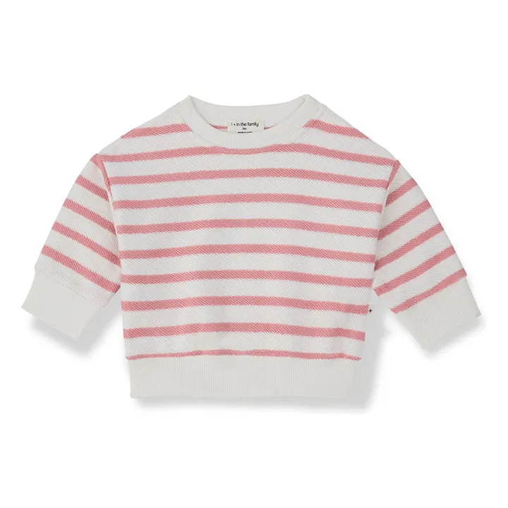 Striped Marroig sweatshirt | Blush- Product image n°0