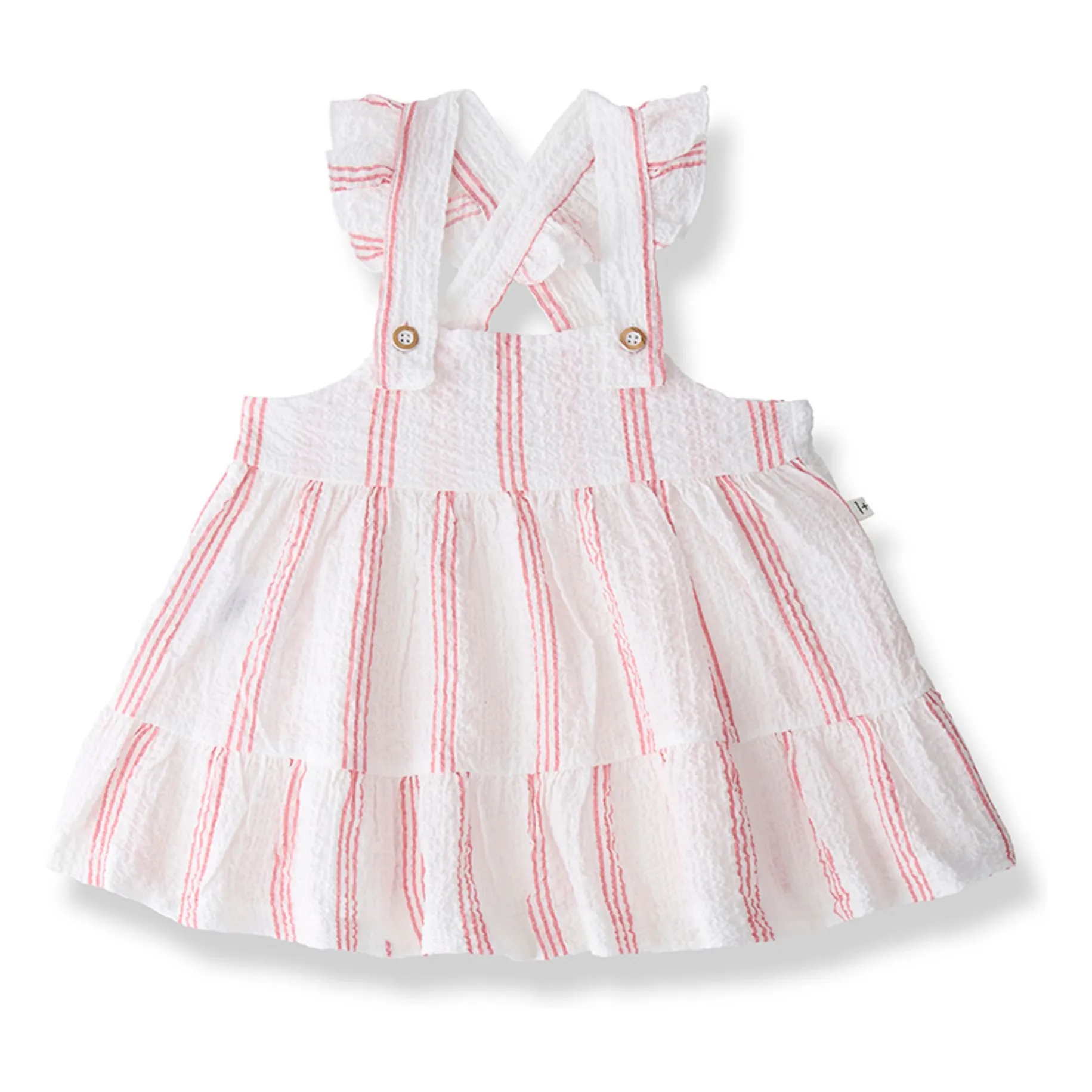 1+ In The Family Blush Striped Joncols Dress