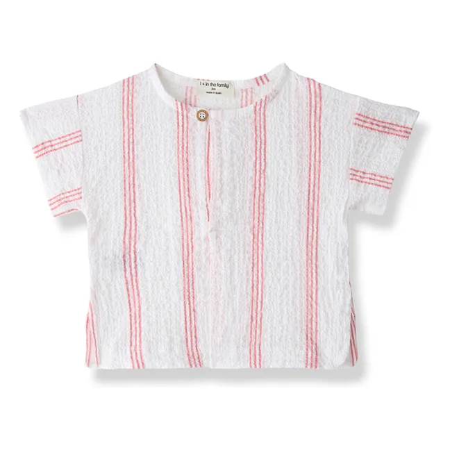 T-shirt Portlligat Rayé | Blush