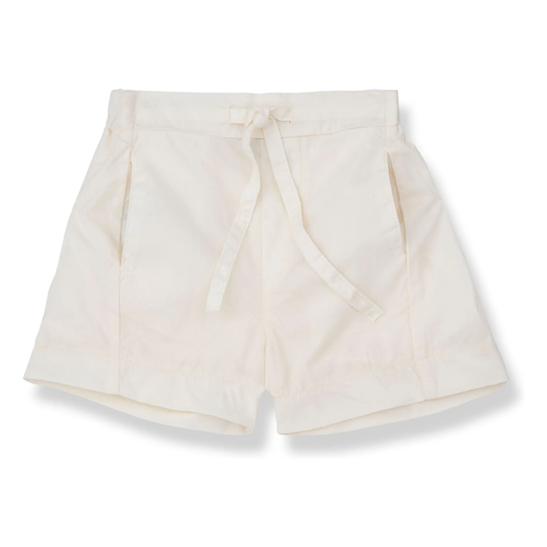 1+ In The Family White Tramuntana Popeline Shorts