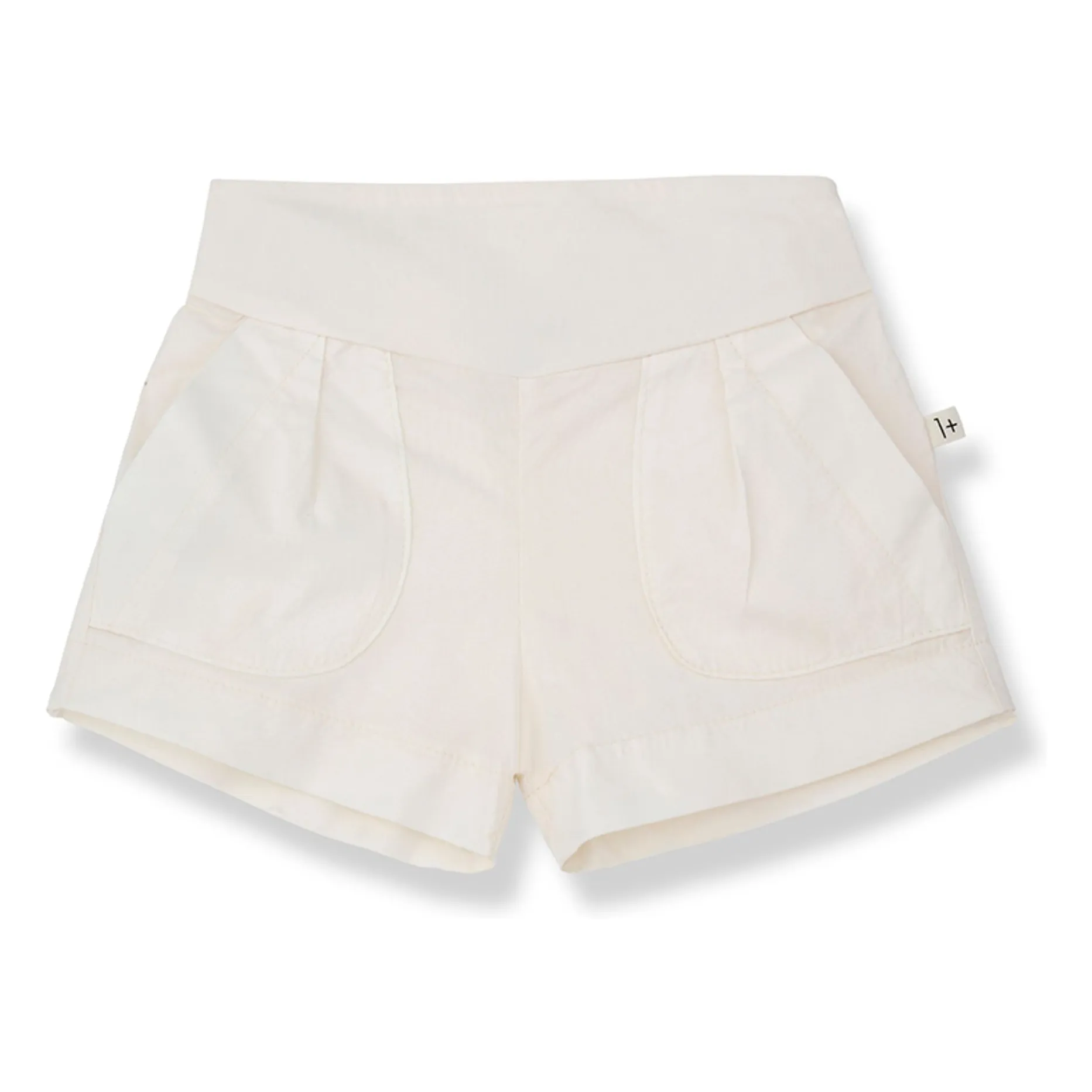 1+ In The Family White Short Llonga Popeline