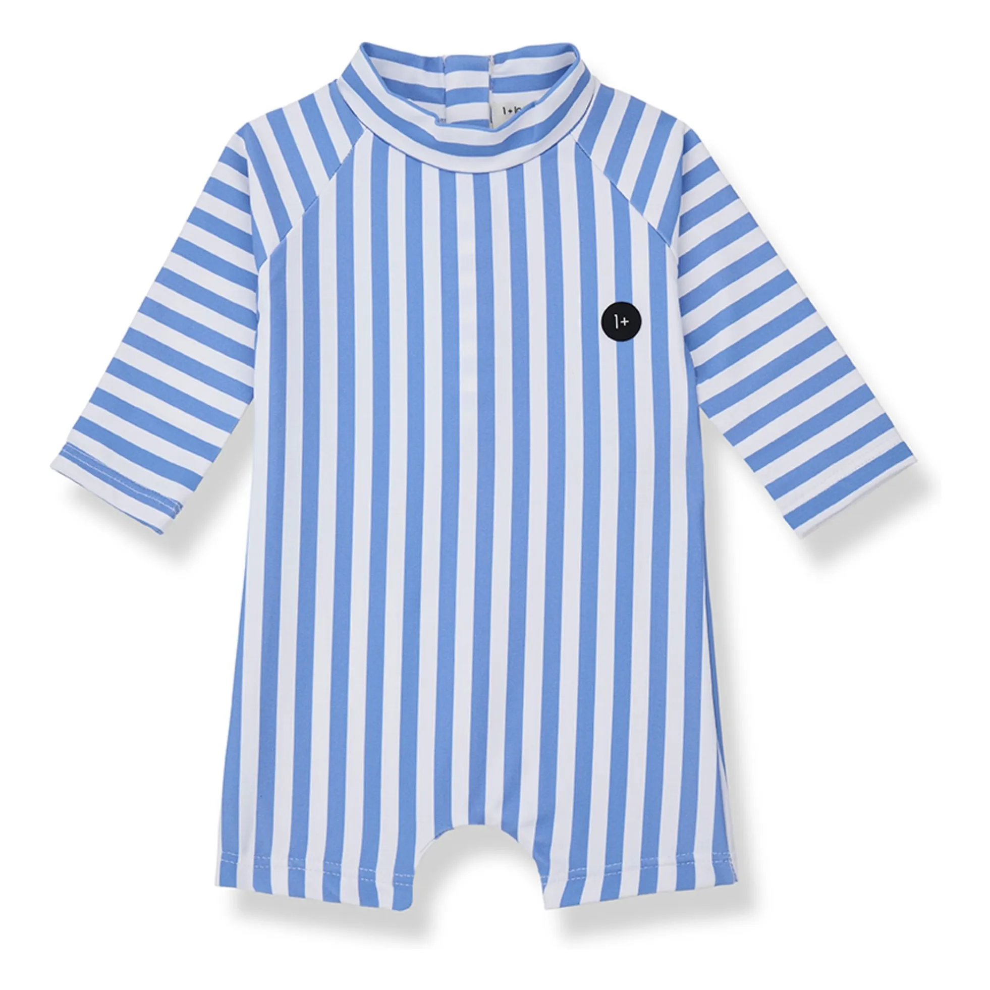 1+ In The Family Light Blue Migjorn Striped Swimsuit