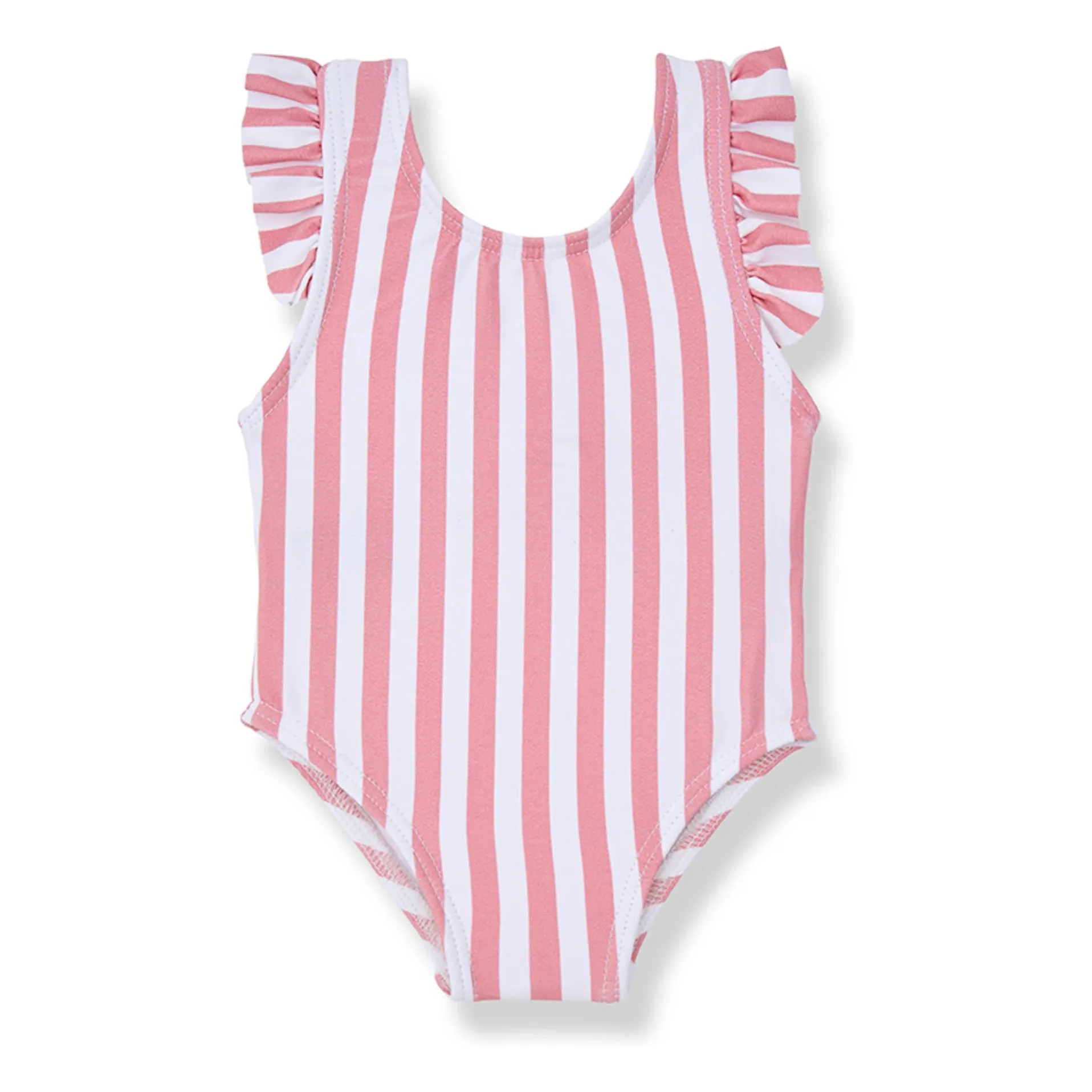 1+ In The Family Blush Ponsa Striped Swimsuit