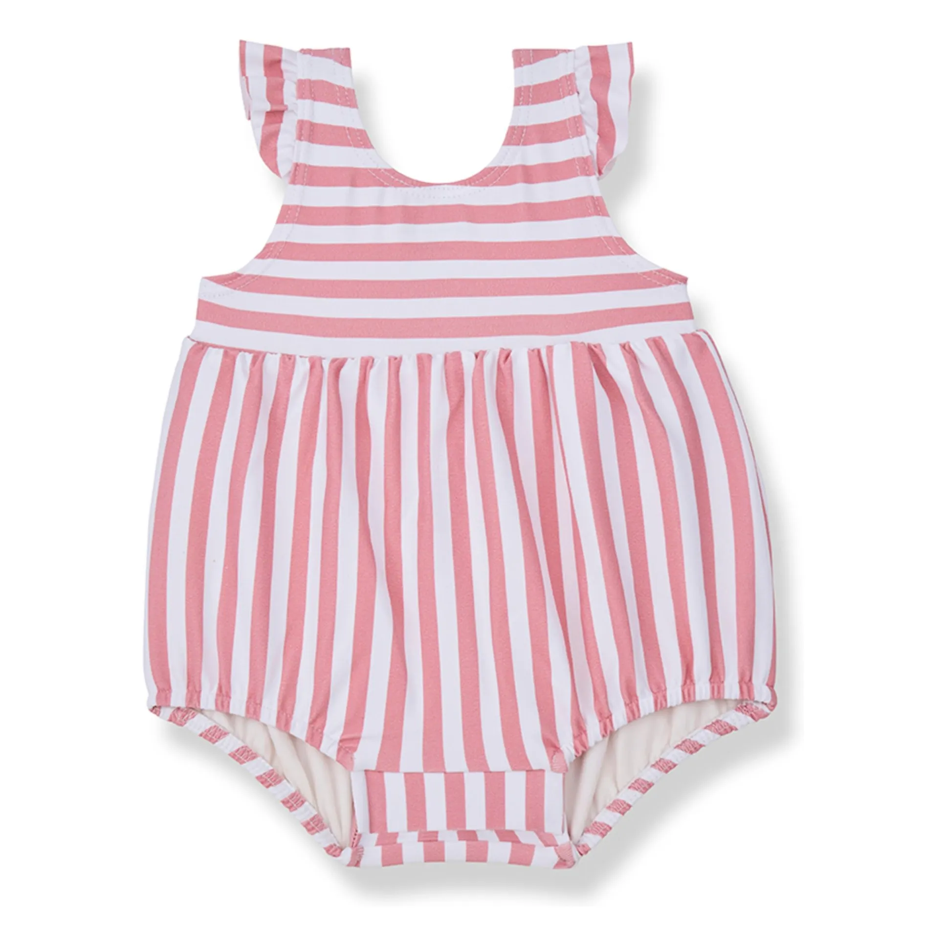 1+ In The Family Blush Lloseta Striped Swimsuit