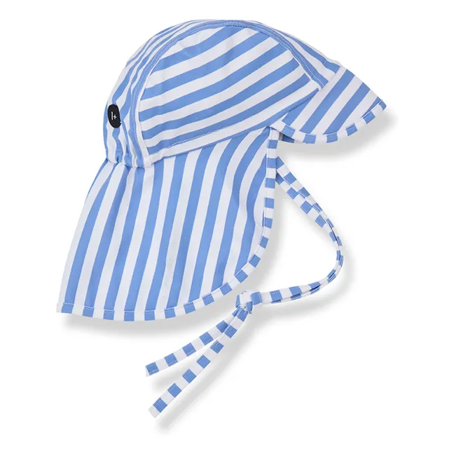 Casquette Eivissa Rayée | Bleu ciel