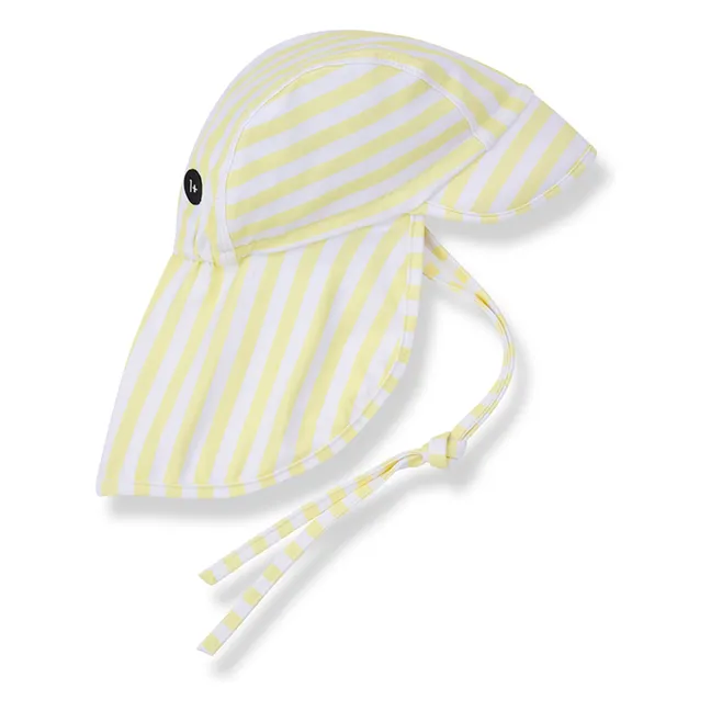 Casquette Eivissa Rayée | Jaune