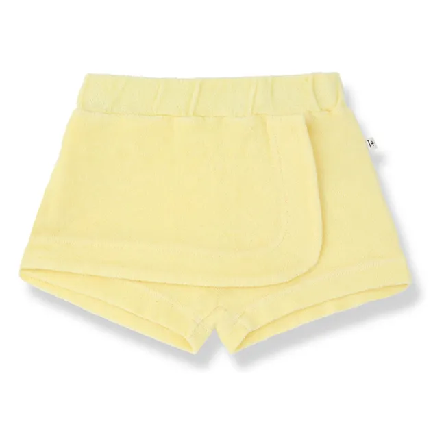 Pantalones cortos de toalla | Amarillo