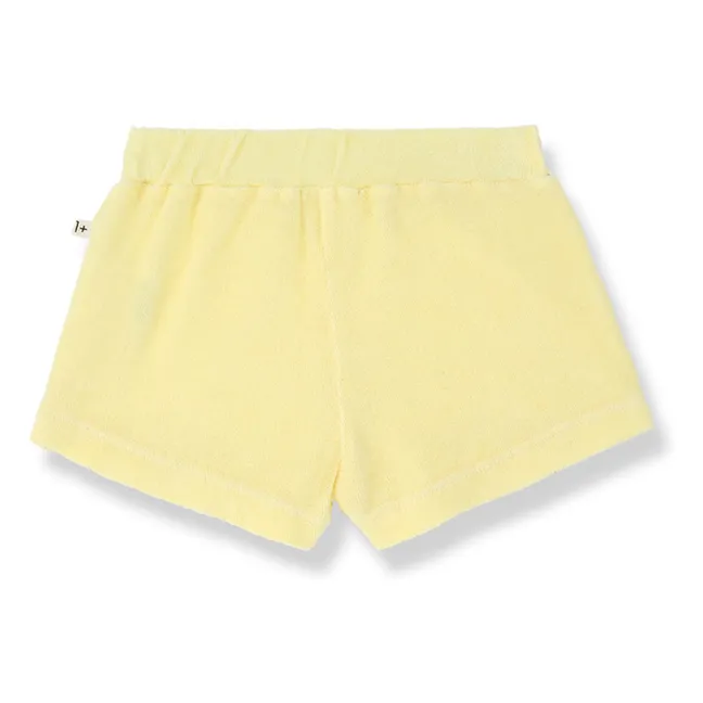 Esporles terrycloth shorts | Yellow