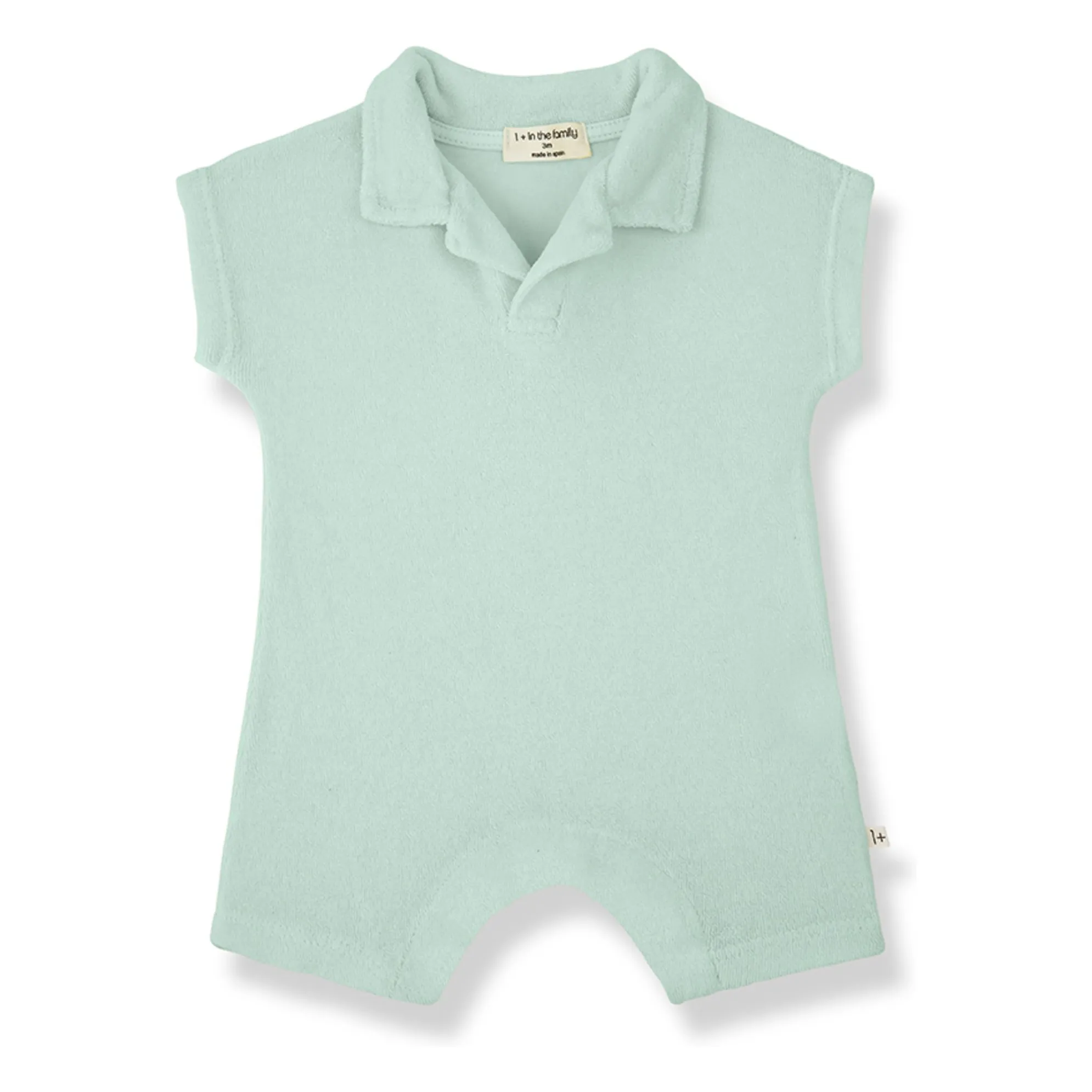 1+ In The Family Almond Green Combishort Alaro Eponge