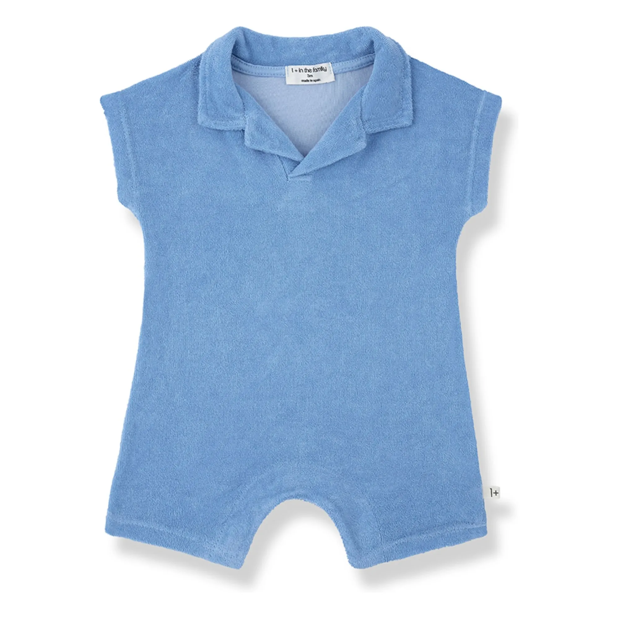 1+ In The Family Light Blue Combishort Alaro Eponge