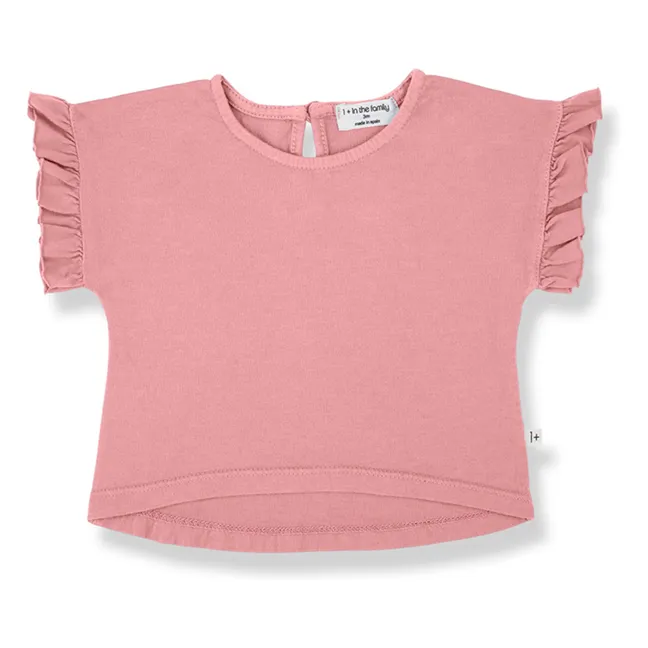T-shirt Volants Campanet | Blush