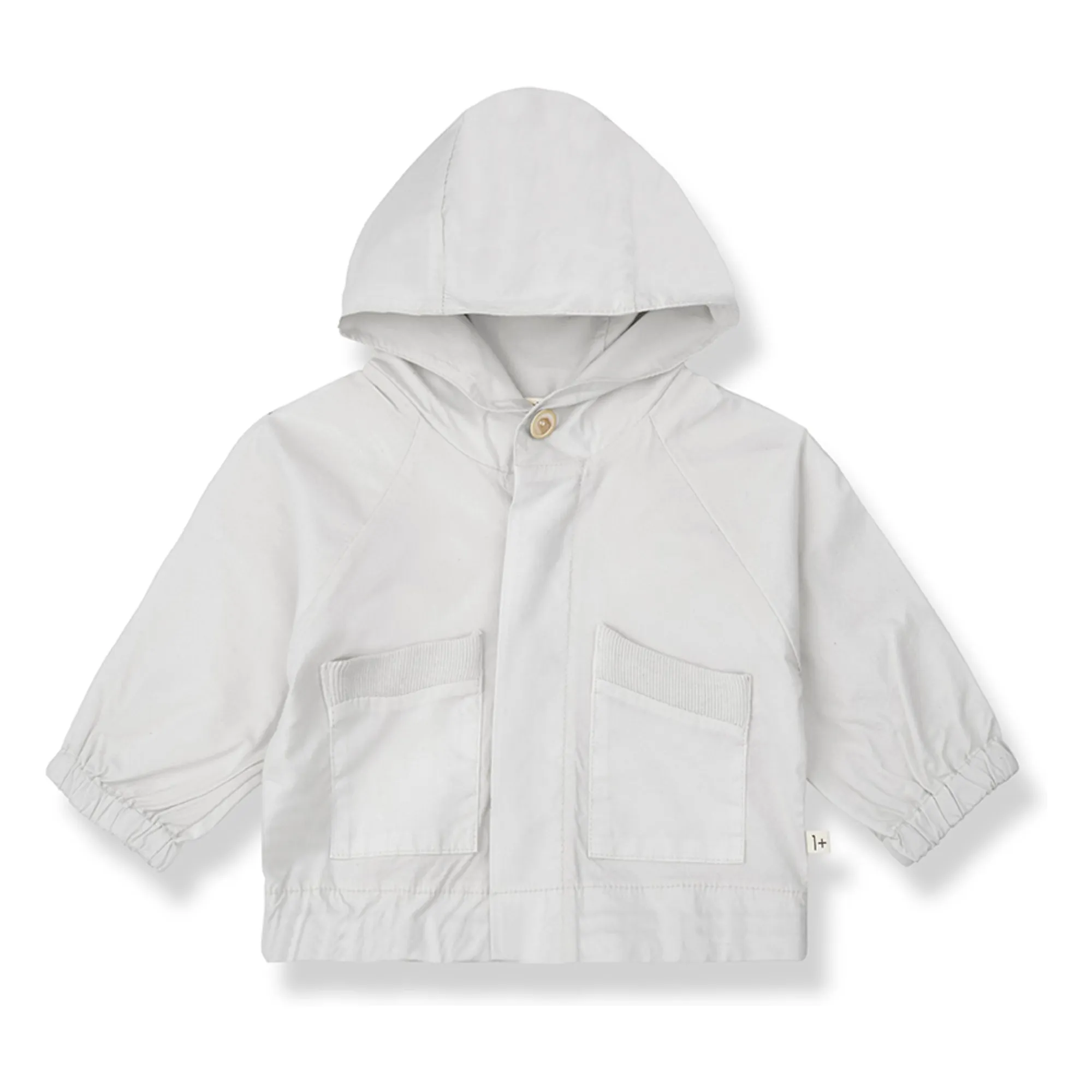 1+ In The Family Grey Bisbal Hooded Jacket