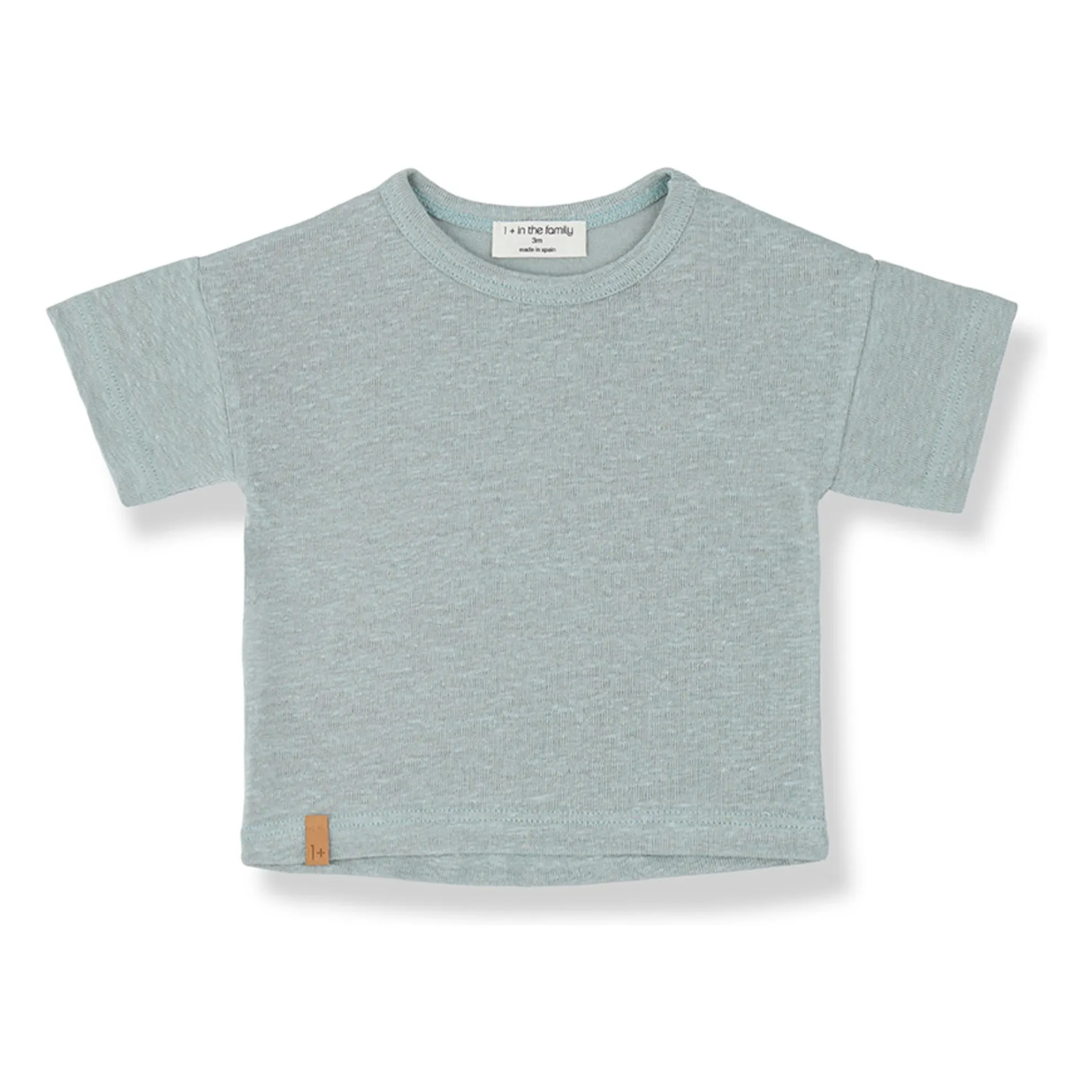 1+ In The Family Green Water Ermadas Linen T-Shirt
