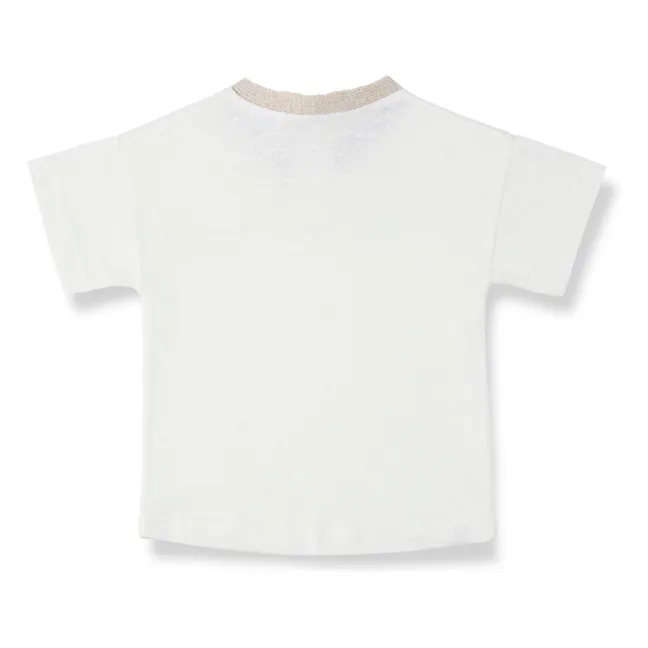 Camiseta de lino Ordis | Blanco