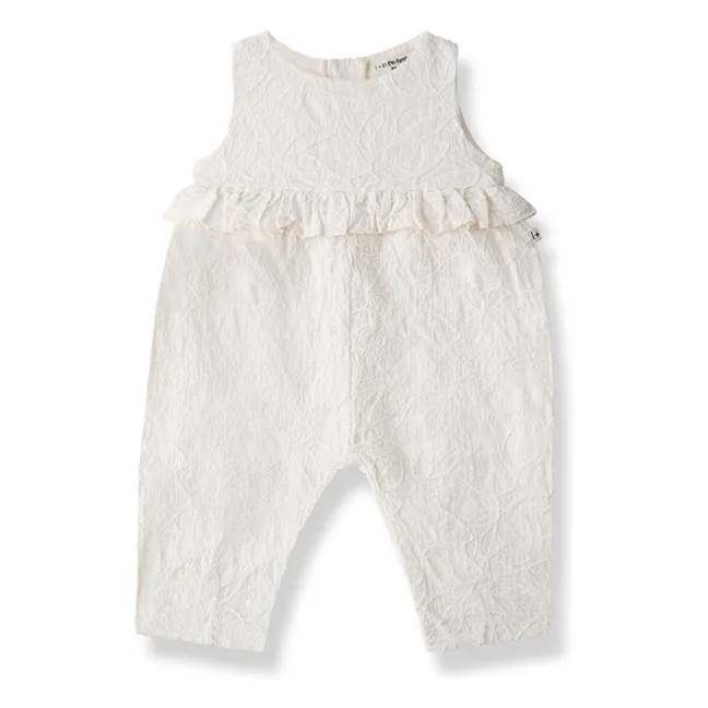 Peto bordado Siurana  | Blanco