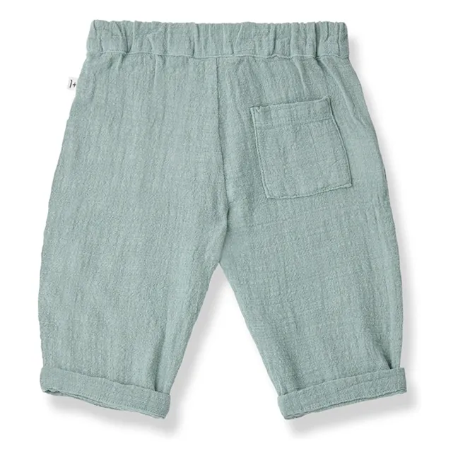 Pantalon Rupia Mousseline | Vert d'eau