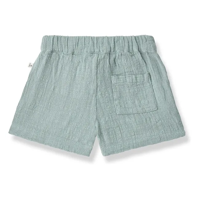 Bermudas de gasa Verges | Verde agua