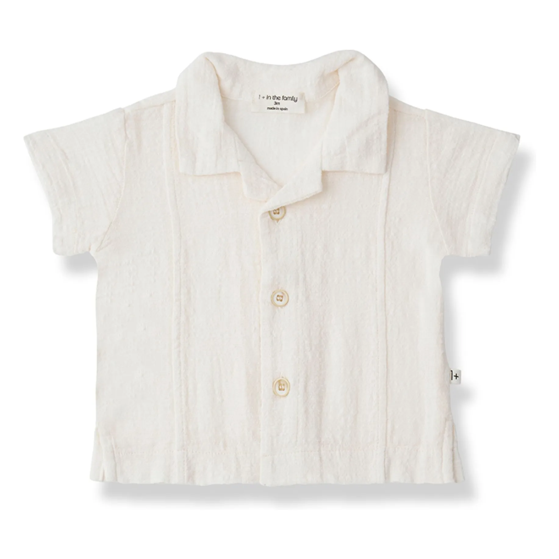 1+ In The Family White Tamariu Mousseline Shirt