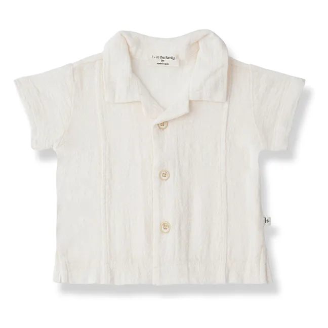 Tamariu Chiffon-Hemd | Weiß