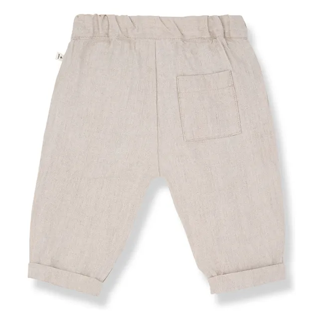 Castell Pantalones de lino | Beige