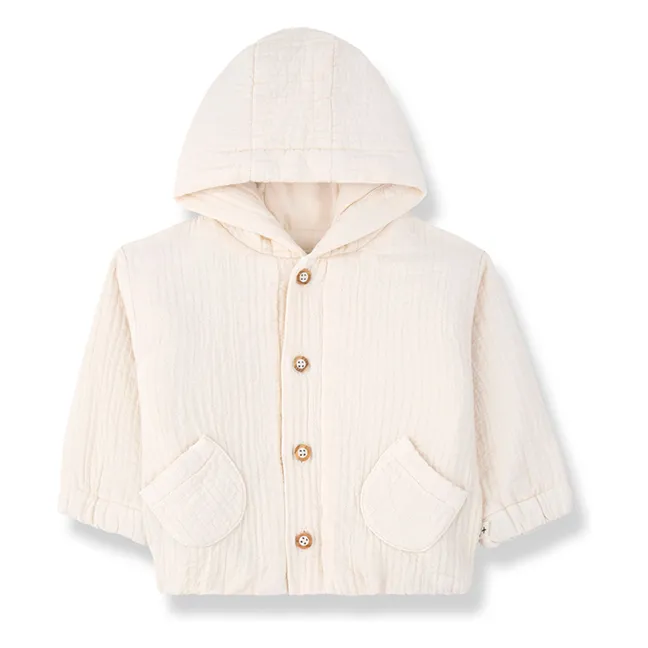 Serifos Hooded Jacket | Ecru