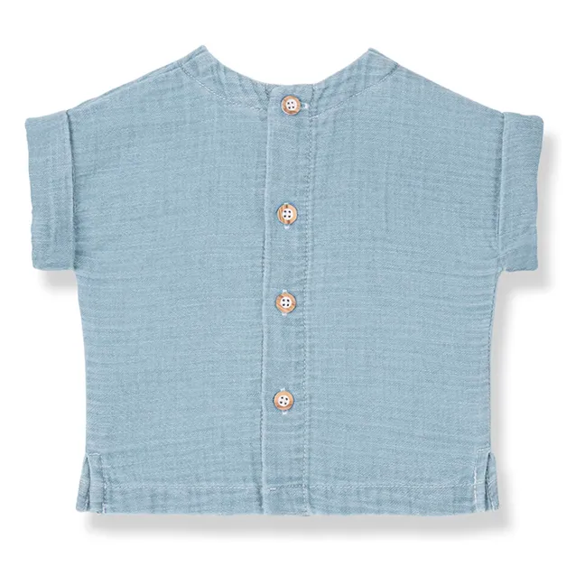 Denim T-Shirt Bodrum | Hellblau