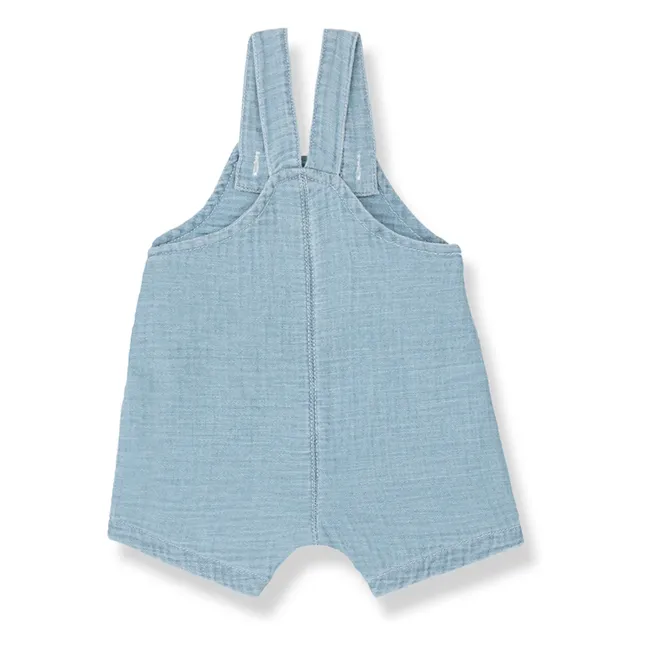 Combishort Denim Skiros | Bleu Clair