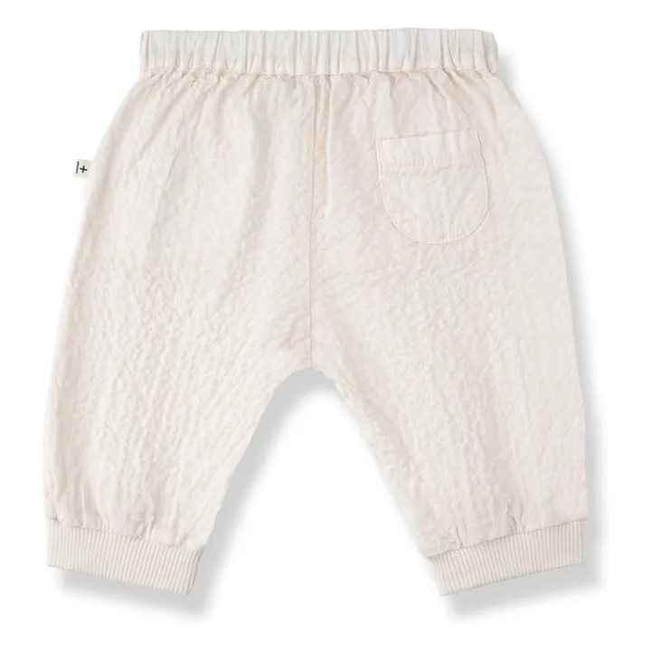 Pantalones Olimpo Seersucker | Crudo- Imagen del producto n°1