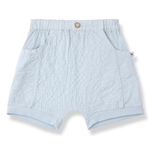 Bermuda Argos Seersucker | Bleu pâle