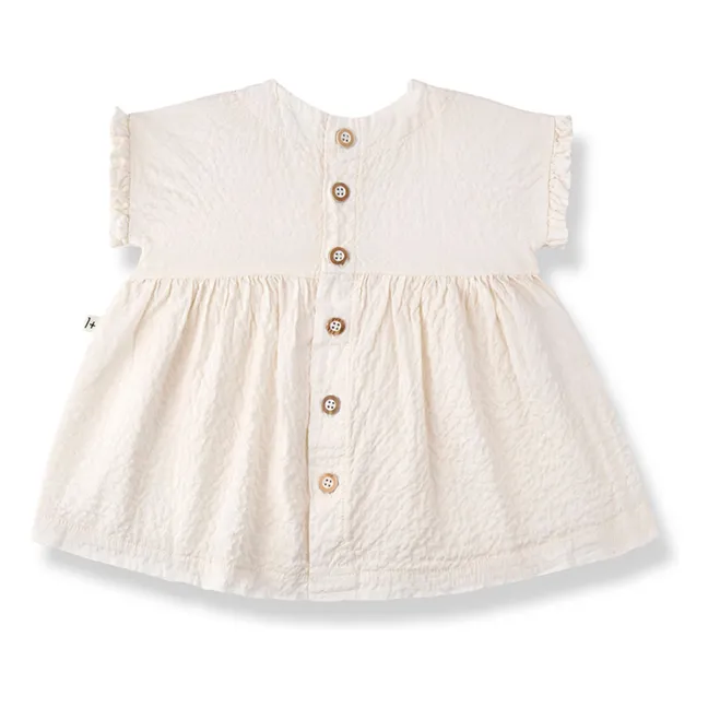 Vestido Troya Seersucker | Crudo