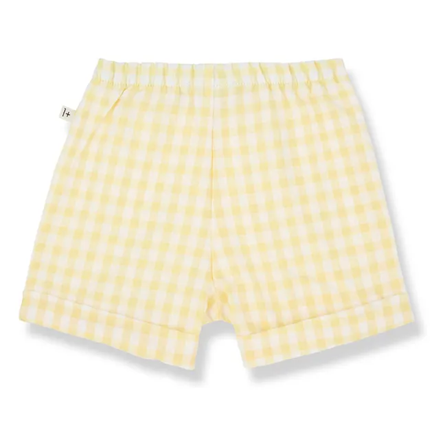Bermudas Tinos Vichy Seersucker | Amarillo palo