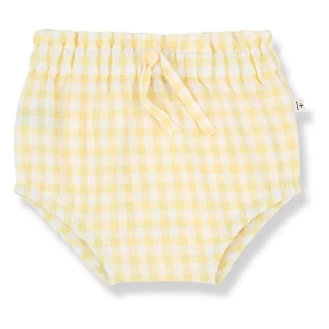 Bloomer Delos Vichy Seersucker | Jaune pâle