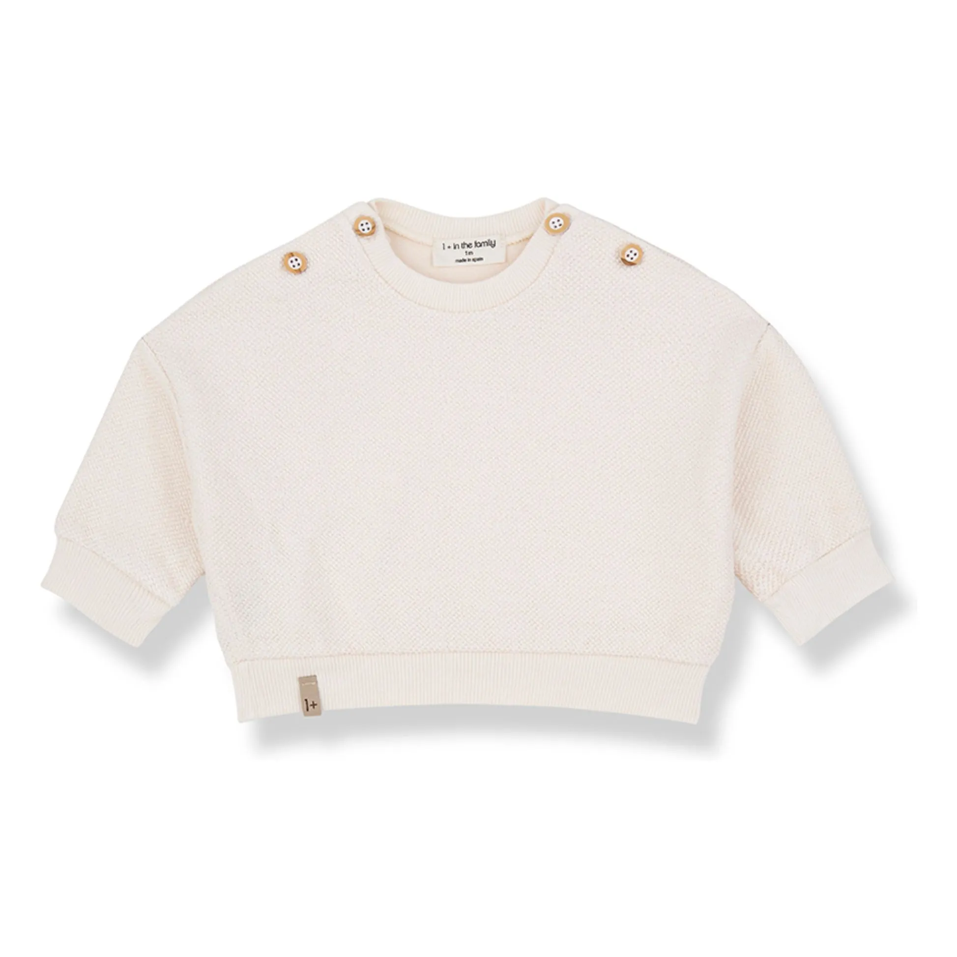 1+ In The Family Ecru Kimolos Polar Sweater