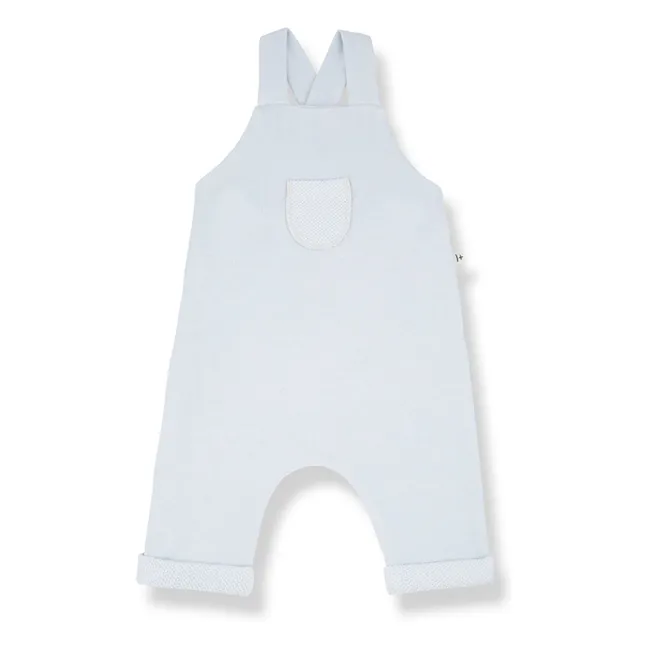 Patmos fleece overalls | Pale blue