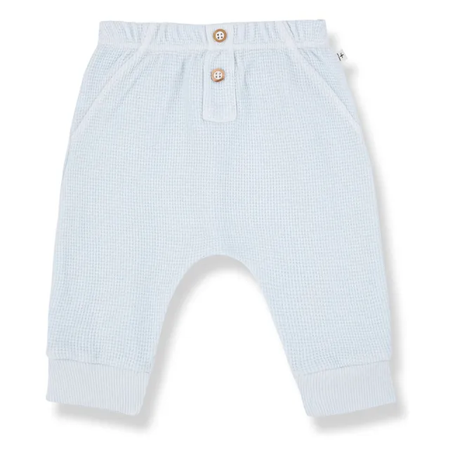 Sunion Waffle Pants | Pale blue