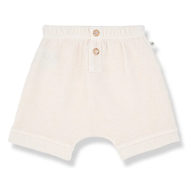 Pantalones cortos Sime Waffle | Crudo