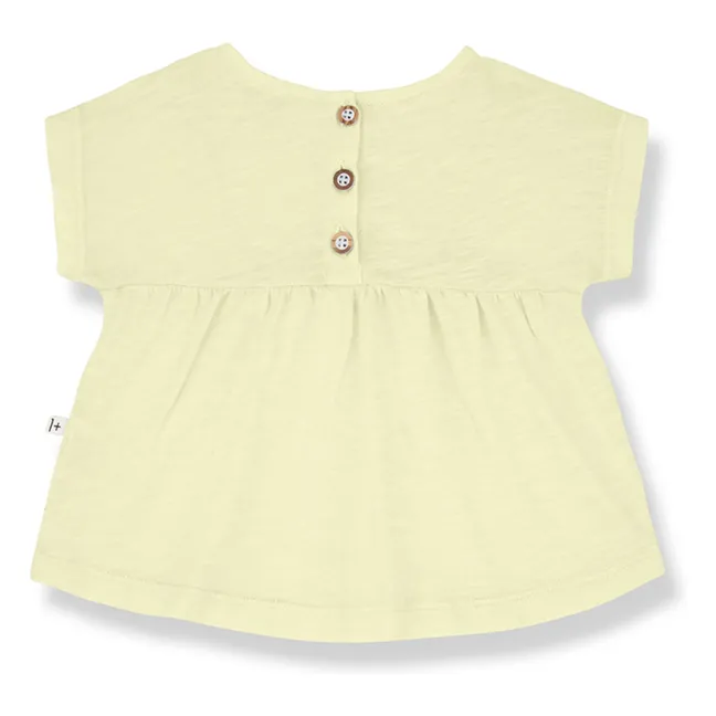 Blouse Atenas Chinée | Jaune pâle
