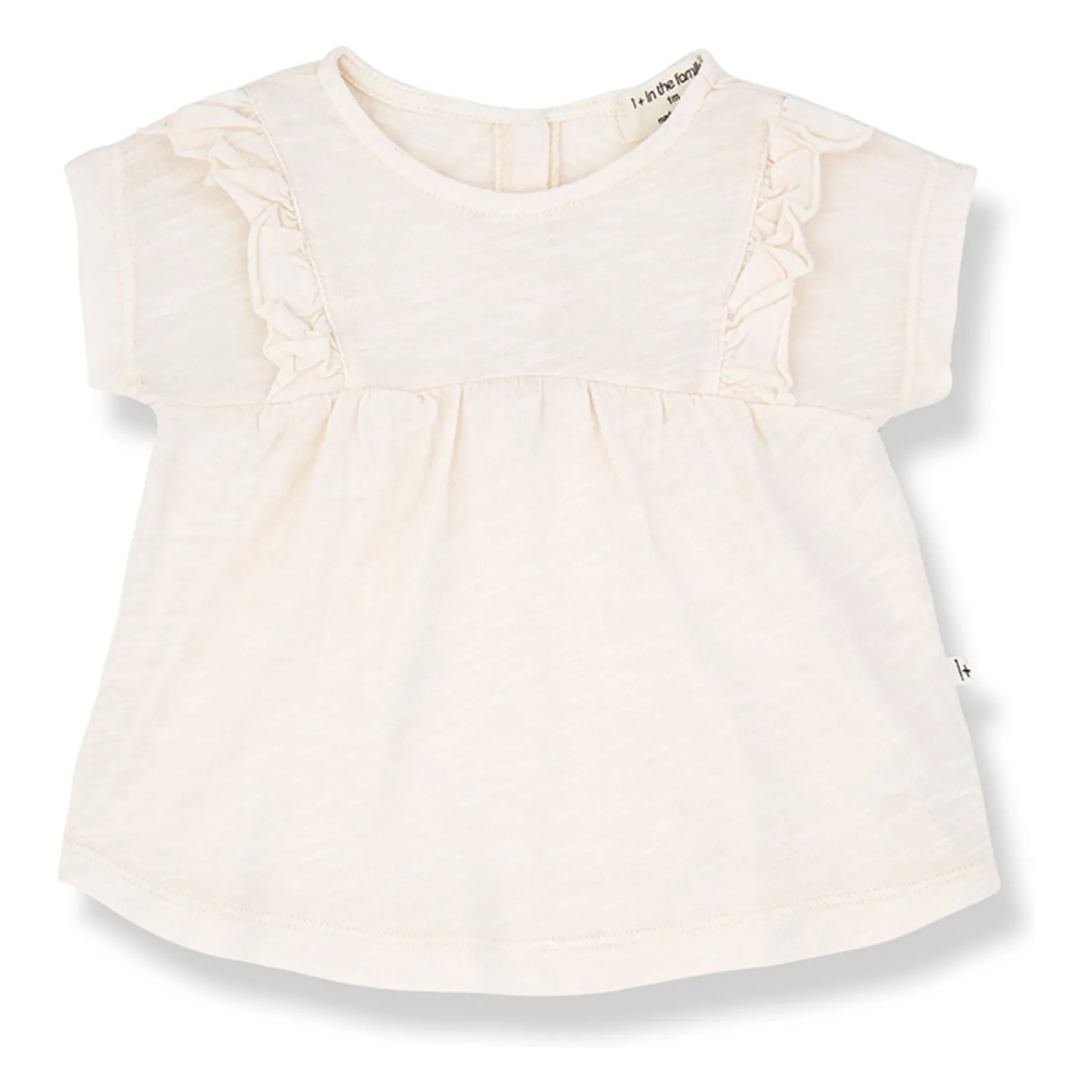 1+ In The Family Ecru Blouse Atenas Chinée