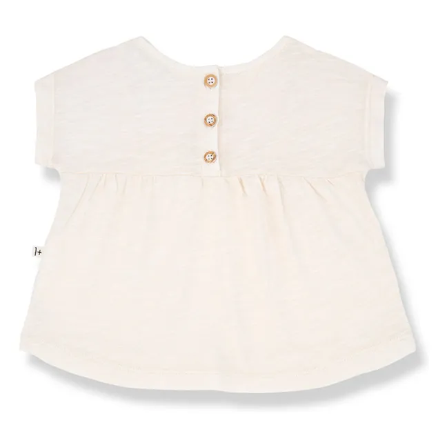 Blouse Atenas Chinée | Ecru