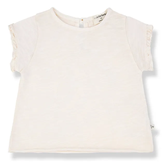 T-shirt Esparta Chiné | Ecru