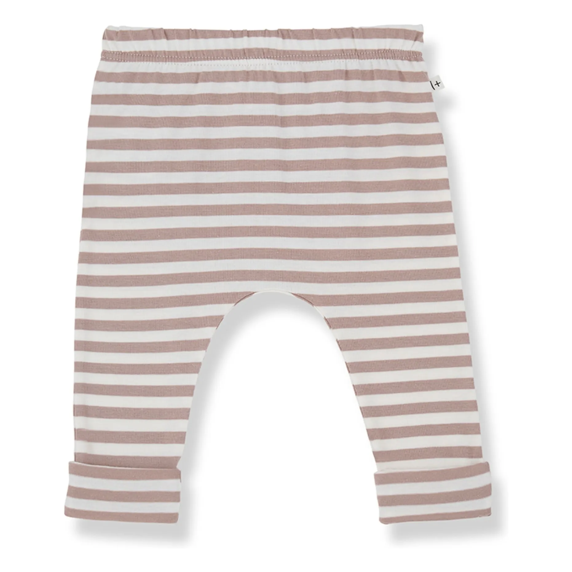 1+ In The Family Taupe Brown Striped Saul Legging