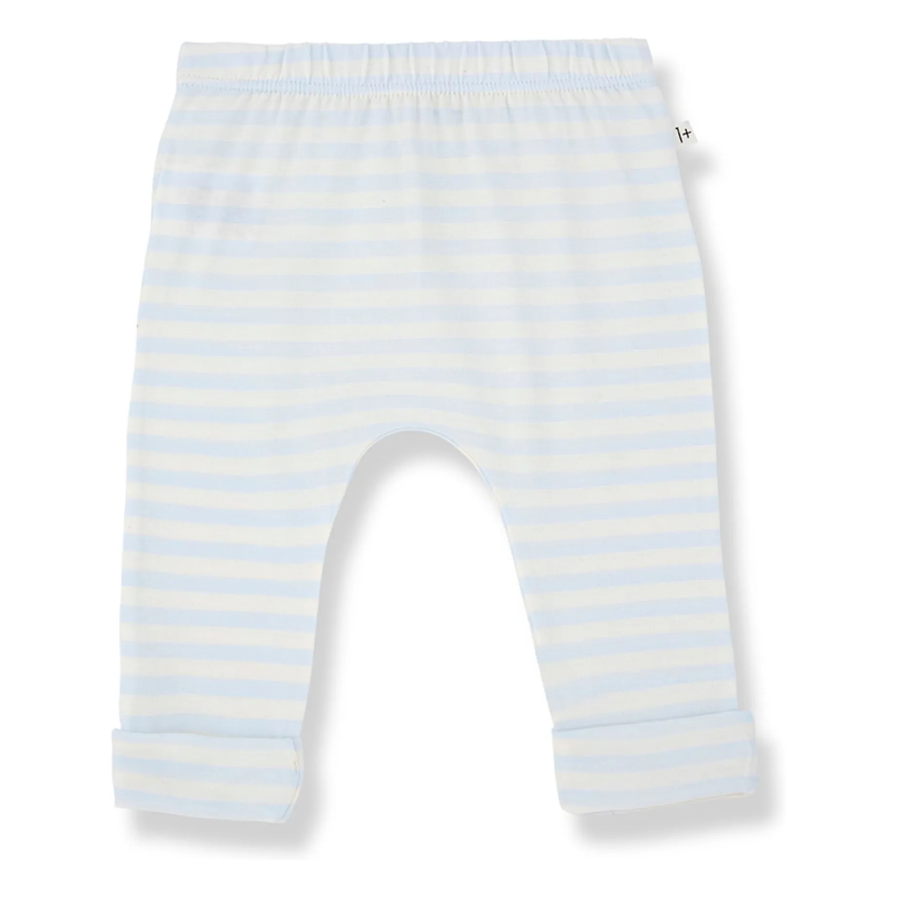 1+ In The Family Pale Blue Striped Saul Legging
