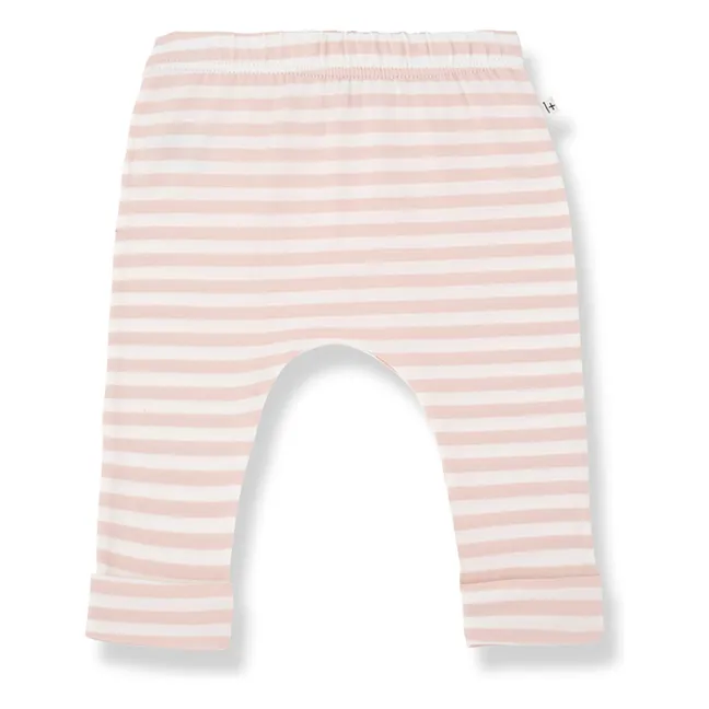 Malla Saul a rayas | Beige rosado