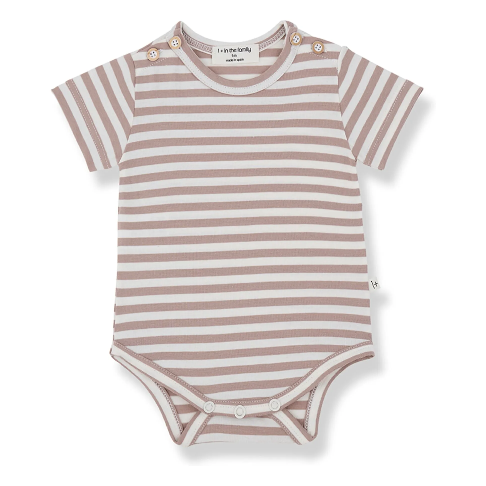 1+ In The Family Taupe Brown Body Eloi Rayé
